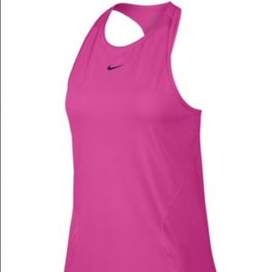Pink Nike Pro Women's All Over Mesh Tank